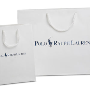 White Craft Paper Carry Bag