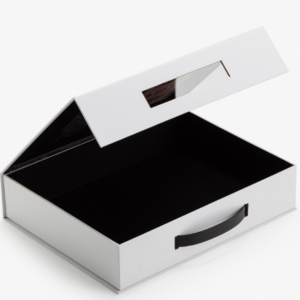 Plastic Handel Inner Black Printed Box