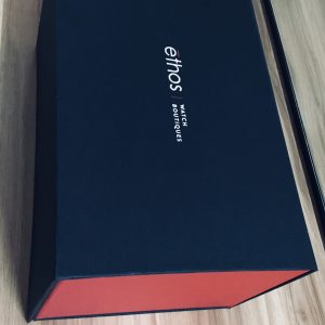 Red and Black- Collapsible box