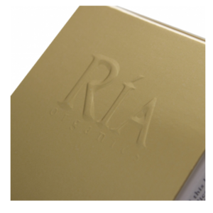 Top Opening Embossed Printed Cosmetic Box