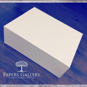 White Flat Pack Box