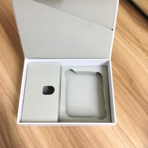 White Magnetic With Paper Insert Box