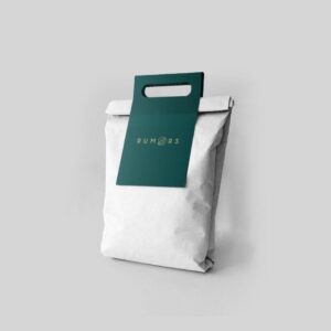 Custom Die Cut Handel Paper Bag (1)