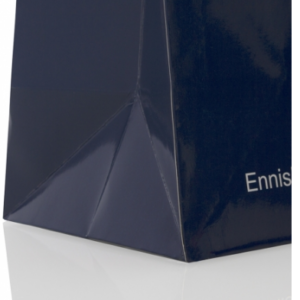 Doori And Robbon Gold Foil Printed Carry Bag