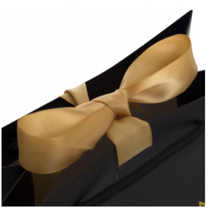 Luxury Hot Gold Foil Printed Carry Bag