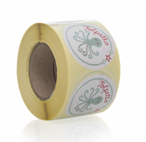 Printed Round Shape Sticker