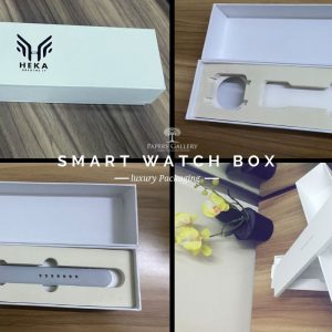 Smart watch with hard box packaging