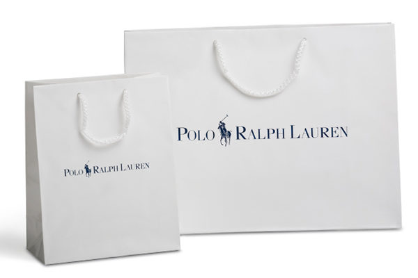 White Craft Paper Carry Bag