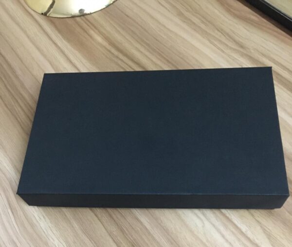 Black Die Cut Paper Custom Product Shape Box