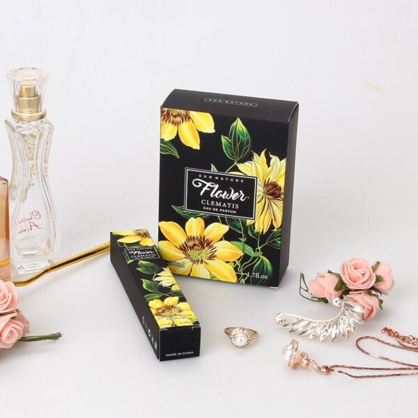 Flower Printed Perfume Box