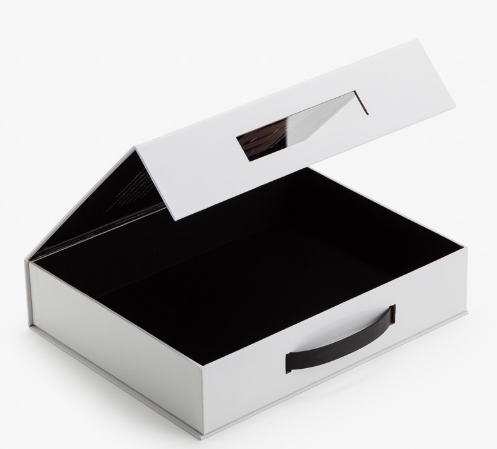 Plastic Handel Inner Black Printed Box