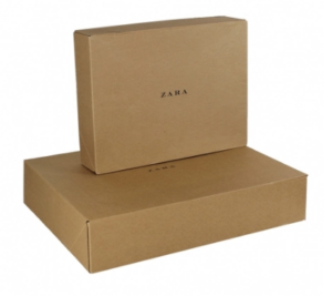 Corrugated Brown Kraft paper Maller Box Ref Zar
